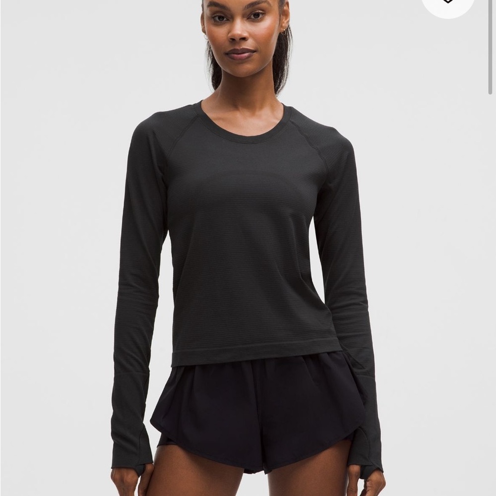 lululemon athletica Black Long Sleeve Top